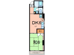 マンション渡辺の物件間取画像